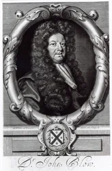 Porträt von John Blow (1649-1708)